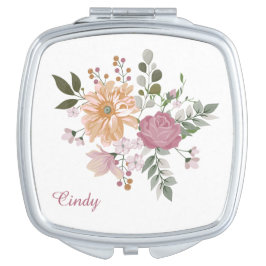 Espelhinho Flores de primavera Belas Personalizadas