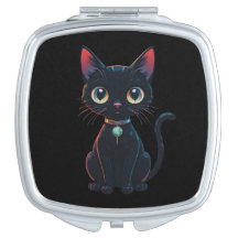 Gatinho Preto Sinistro