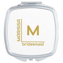 Mínimo branco e Dourada ponte personalizada