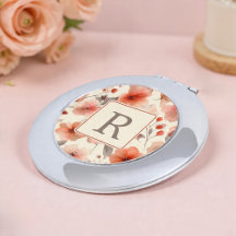 Modelo de Monograma de Flor Bonita Personalizado