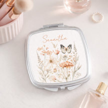 Personalized Cottagecore Floral and Butterflies