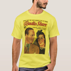 Espelho 1938 do rádio do t-shirt de Jack Benny