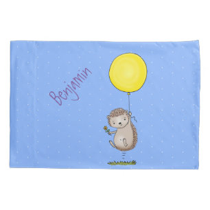 Espelho de ouriço e desenho de balão