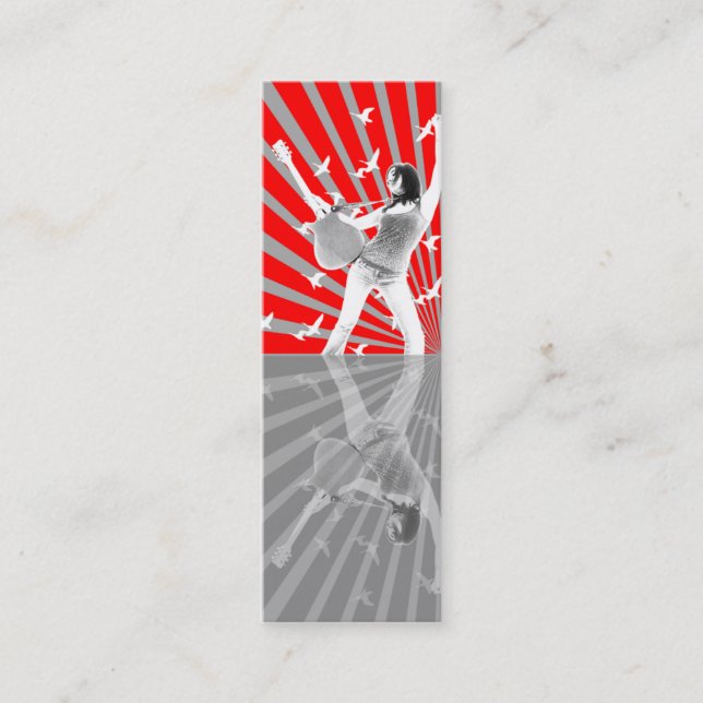 Espelho, espelho - cartão magro (Frente)