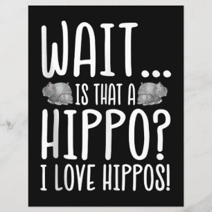 Espera, É Um Hippo? Eu Amo Hippos!