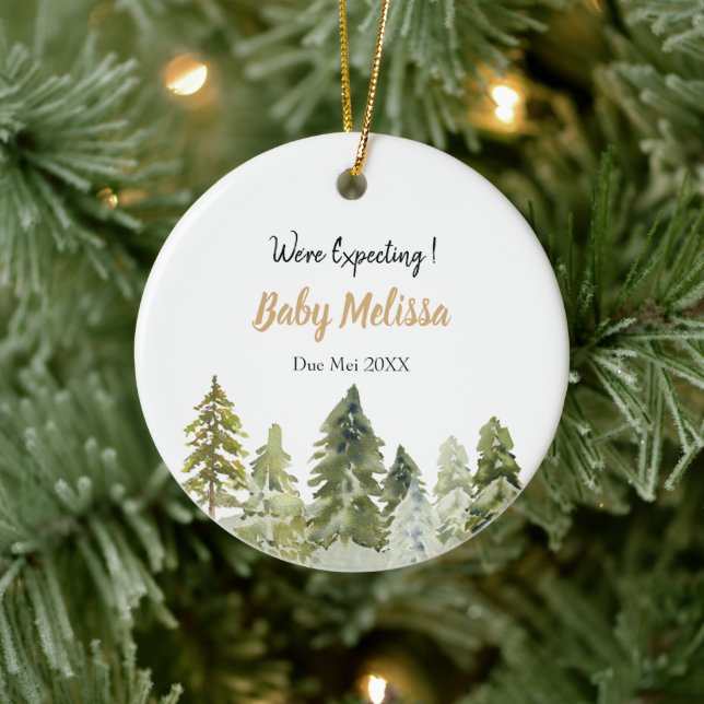 Esperamos que os pais façam o Ornamento da Árvore  (Árvore)