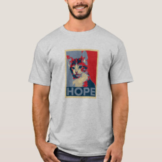 ESPERANÇA Charlie o t-shirt do gatinho