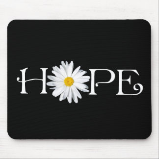 Esperança customizável Mousepad da margarida de