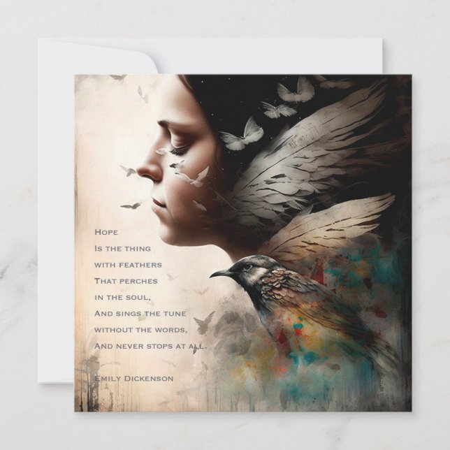 Esperança é a Coisa com Penas (Frente)