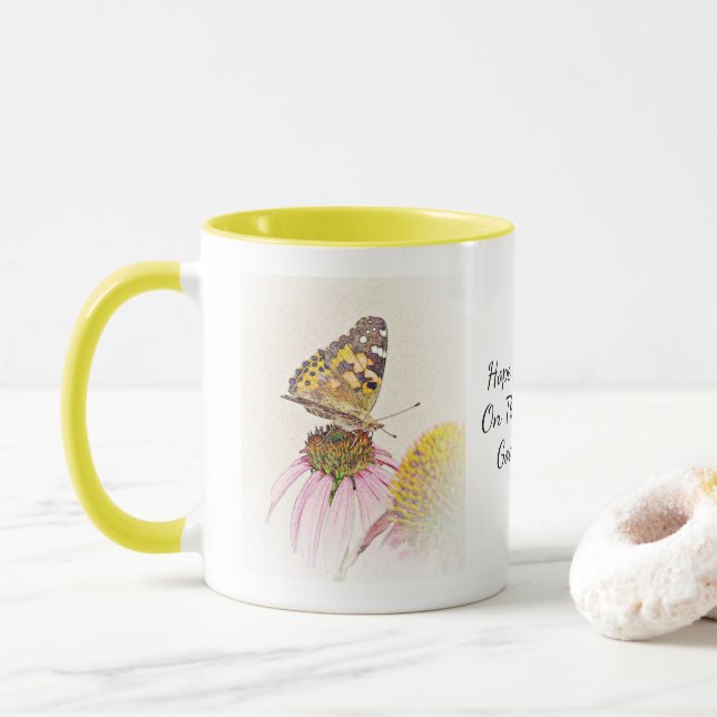 Esperança Flutua no SVGPL da Caneca de Bebida (Com Donut)