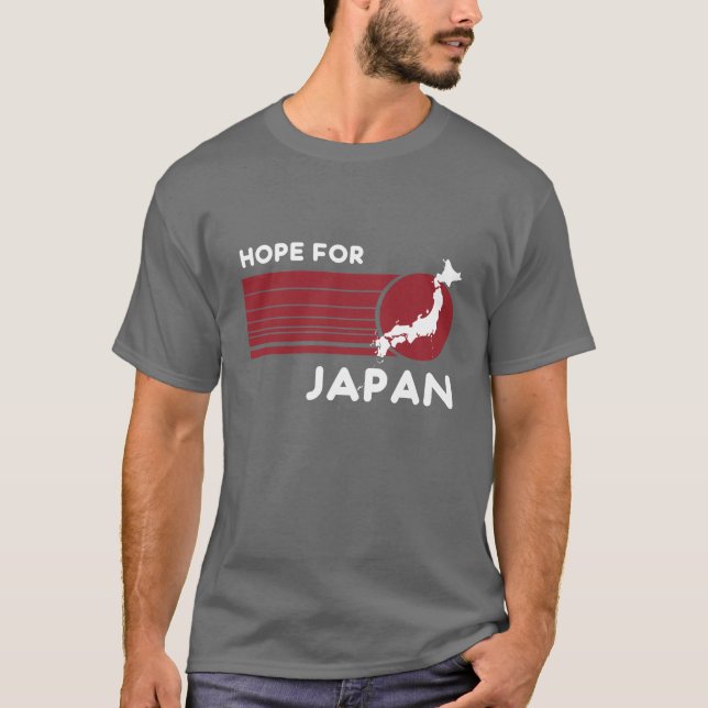 Esperança para o t-shirt de Japão (Frente)