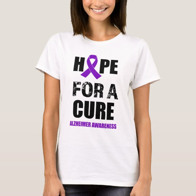 Esperança para uma camisa da consciência de (Frente)