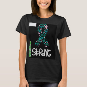 Esperança Por Camiseta De Sensibilização Para A Do