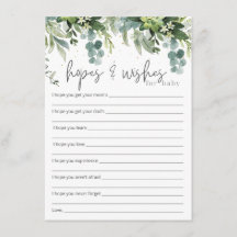 Esperanças e desejos para inserção de Chá de frald