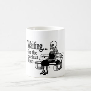Esperando a caneca perfeita do homem