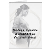 Esperando, Parabéns No Cartão De Gravidez