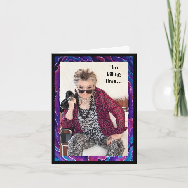 Esperando pelo Significado da Vida e pelo Cartão d (Frente)