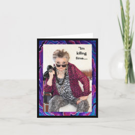 Esperando pelo Significado da Vida e pelo Cartão d