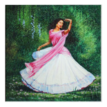 esperando por krishna em vrindavan