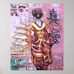 Esperando seu amor verdadeiro - impressão da