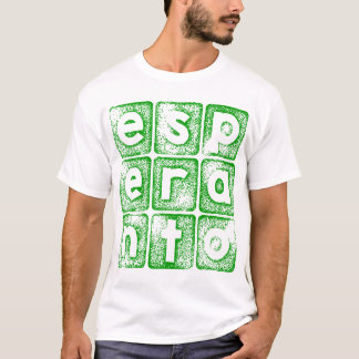 Esperanta t-ĉemizo -- Esperanto t-shirt