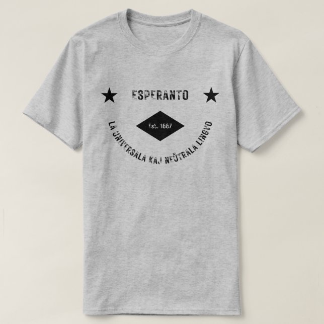 Esperanto T-Shirt (Frente do Design)