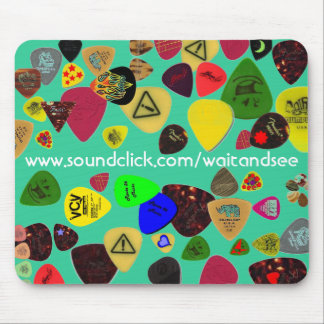 ESPERE E VEJA a guitarra escolher o mousepad