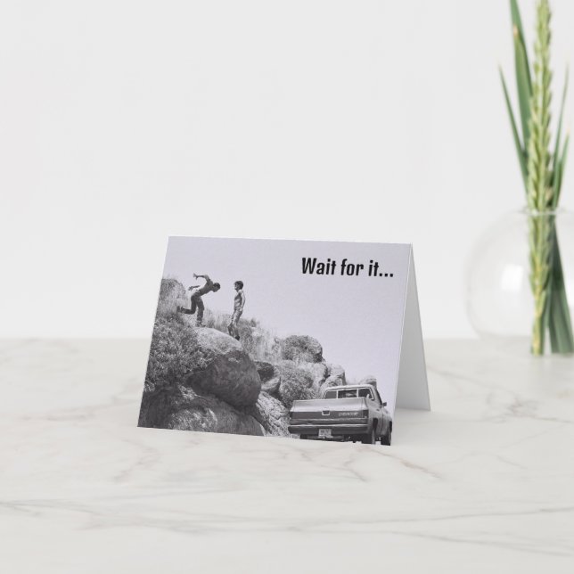 Espere pelo cartão (Frente)