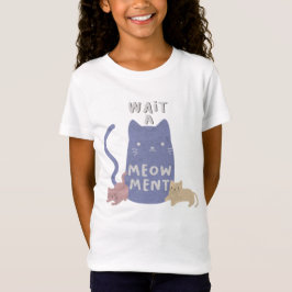Espere um T-Shirt Meow