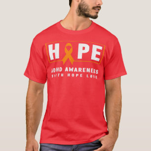Espero que a Camisa de Consciência do ADHD - Fita