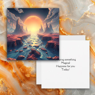 Espero que algo mágico aconteça por você