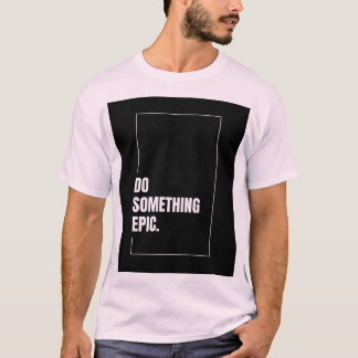 Espetáculo de T-Shirt Básico masculino para uma de