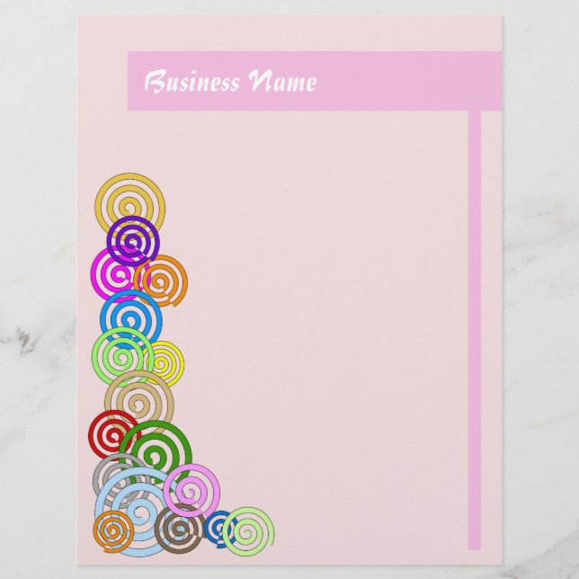 Espirais Coloridos (Frente)