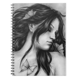 Espiral A borboleta sonha o caderno