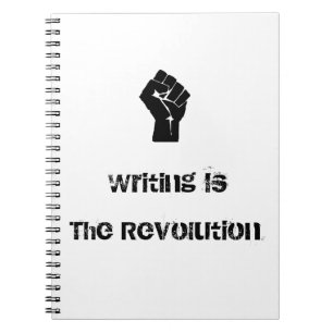Espiral A "escrita é caderno da revolução"