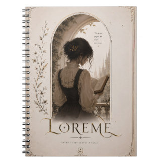 Espiral Amantes de Livros Diário Caderno Vintage