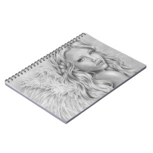 Espiral Anjo do caderno da mina