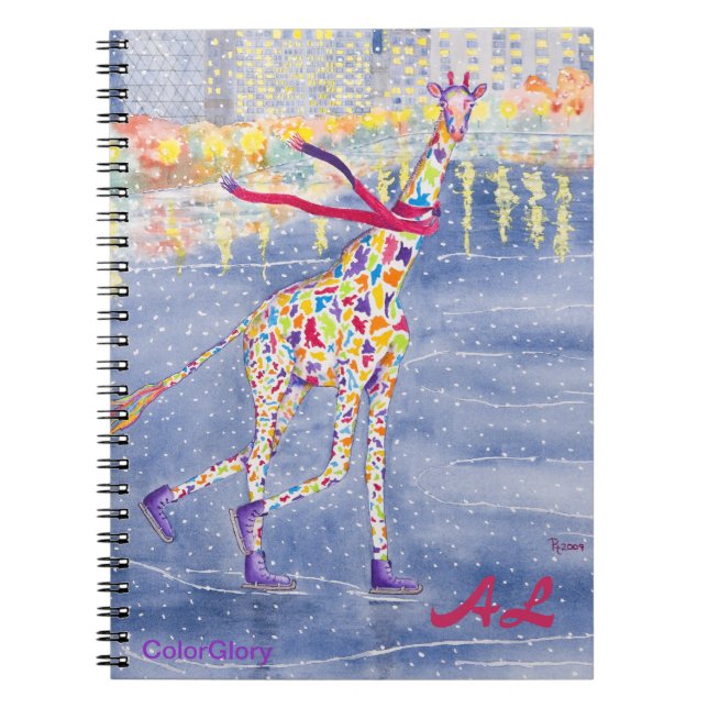 Espiral Annabelle no caderno do gelo (Frente)