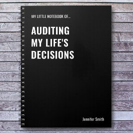 Espiral Auditor das Decisões da Minha Vida Caderno do Audi