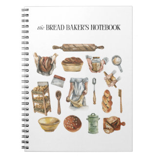 Espiral Bloco de notas, caderno de receitas