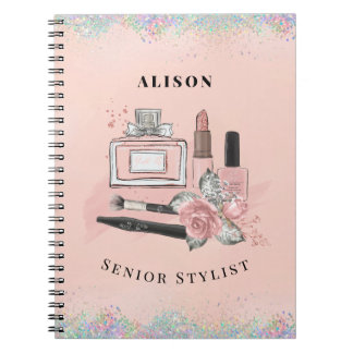 Espiral Blush Pink Caderno de Essenciais para Estilistas