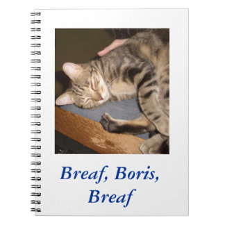 Espiral Breaf, Boris, caderno de Breaf
