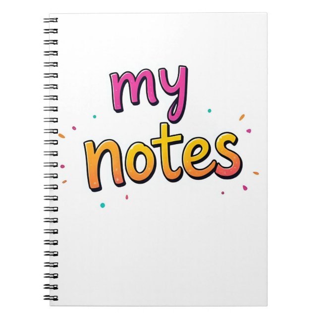 Espiral Caderno  (Frente)