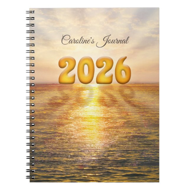 Espiral Caderno 2026 (personalizável) (Frente)