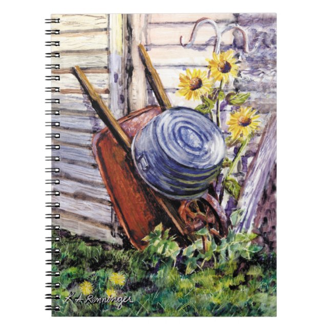 Espiral caderno 6,5" do alinhar-papel do Espiral-limite x (Frente)