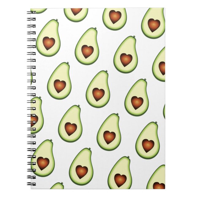 Espiral Caderno - Abacate (Frente)