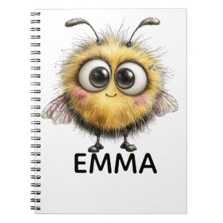 Espiral Caderno Abelha Fofa – Adorável Abelha Mel Kawaii