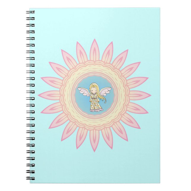 Espiral Caderno Anjinho Fofo (Frente)
