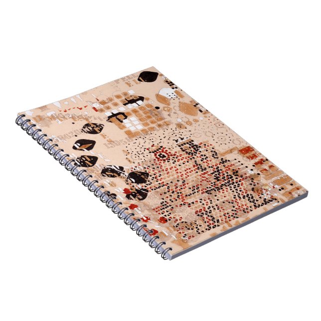 Espiral Caderno arquitectónico cor-de-rosa 1 (Lado Direito)