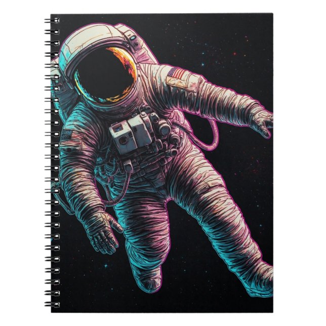Espiral Caderno Astronauta (Frente)